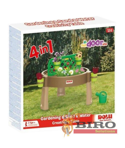 Masă pentru jocuri cu nisip 4 în 1